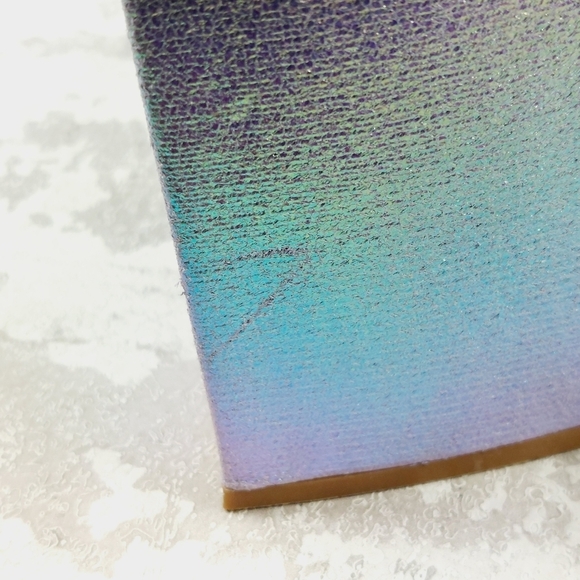 New BP. Parrker Platform Purple Metallic Party Heel Sandals B377 - Picture 12 of 14